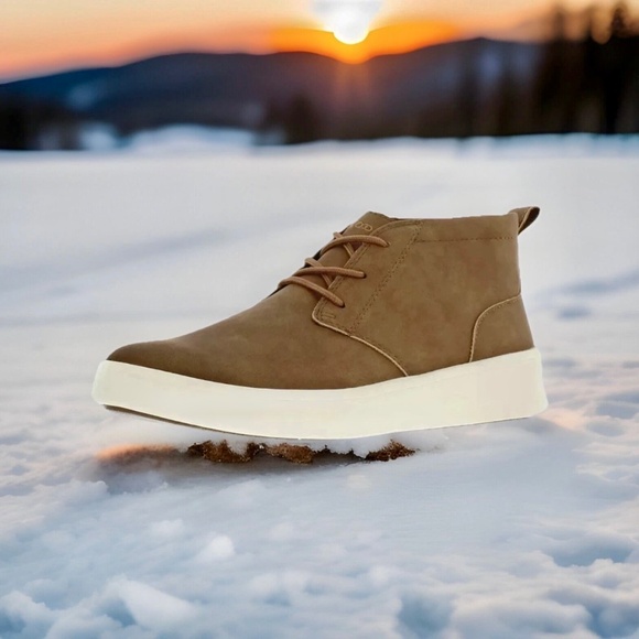 Izod Men’s Palmer Chukka Lightweight Boots Shoes Brown Memory Foam Brand New 11 - Picture 7 of 7